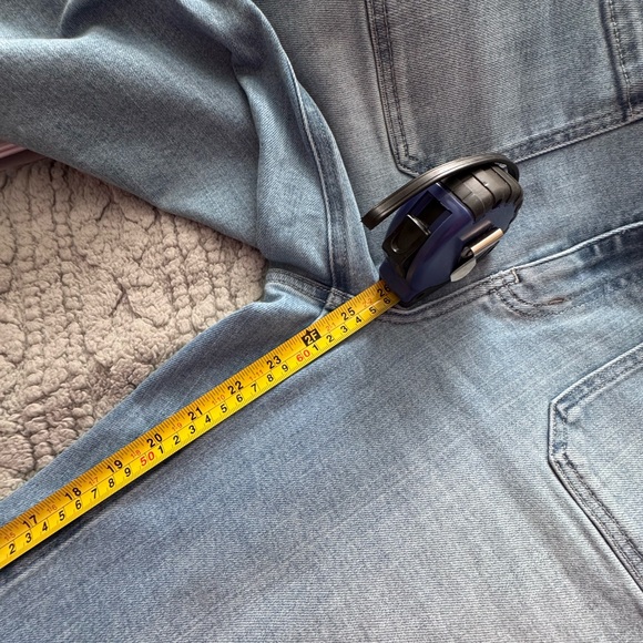 Quince Bella Stretch Patch Pocket Wide Leg Jeans - Size 31 - Picture 5 of 5